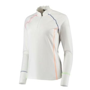 RLX Ralph Lauren White Golf Powerstretch Quarter Zip Jacket White $148
